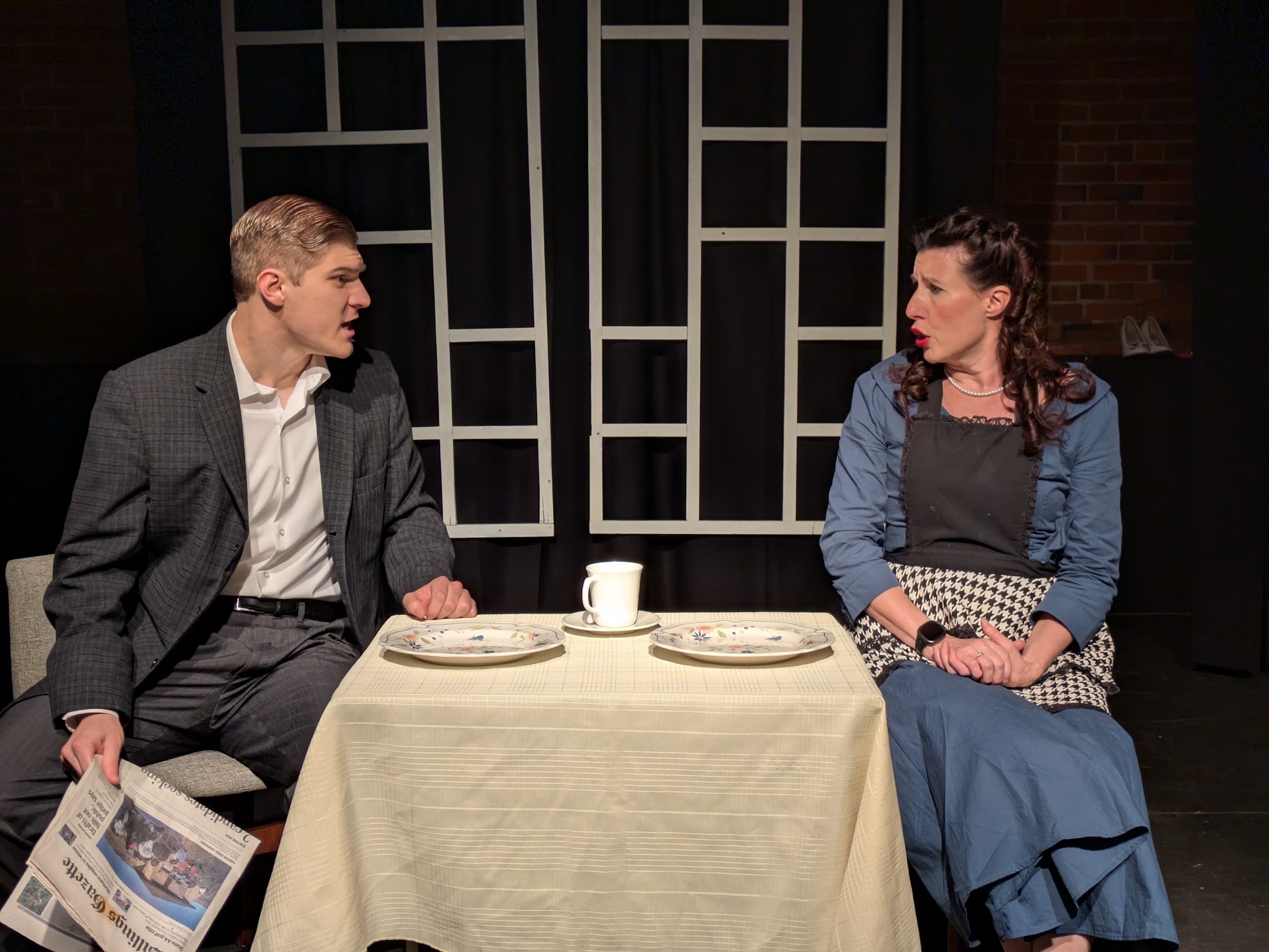 Sam (Kyle) & Dinah (Mandi) in Trouble in Tahiti